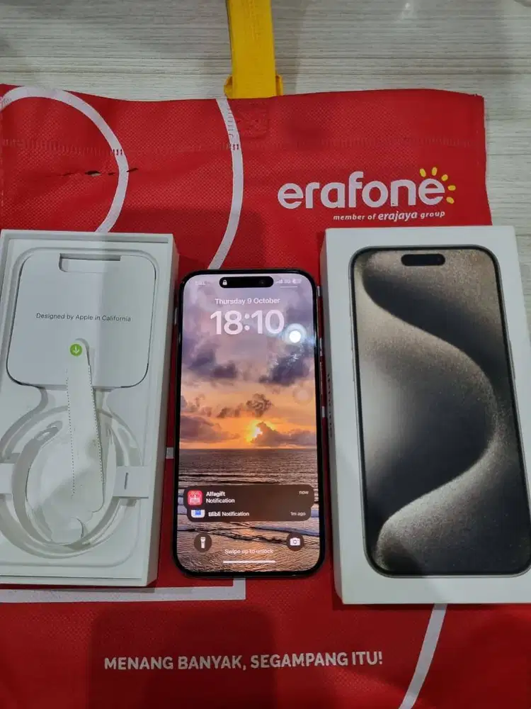 Iphone 15 Pro 128 gb Garansi Ibox Pemakaian Sendiri Mantap No Lecet!