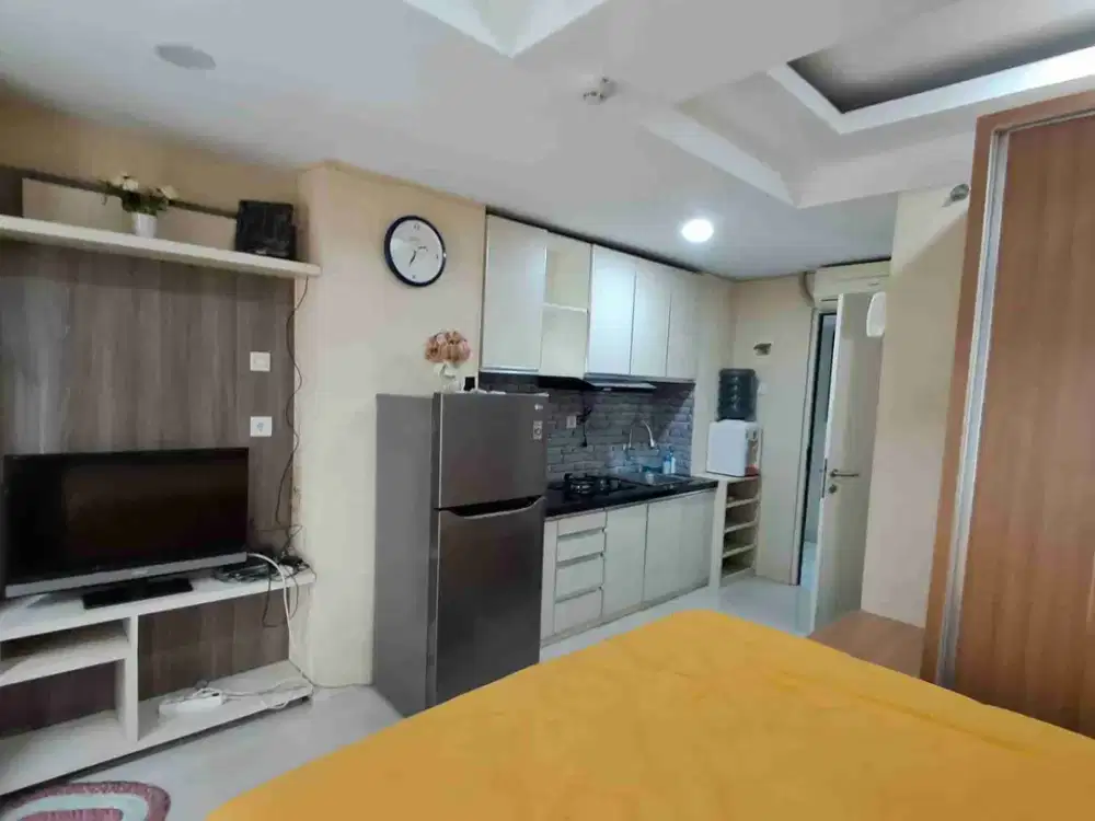 disewakan studio siap huni nyaman tipe besar furnished grand asia afrika