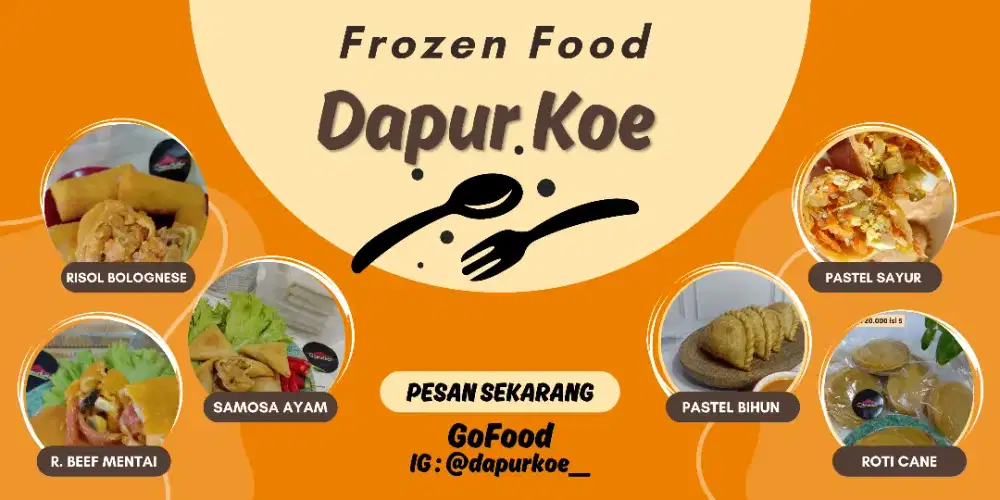 Pastel, Risol, Roti Cane dan Aneka Frozen Food