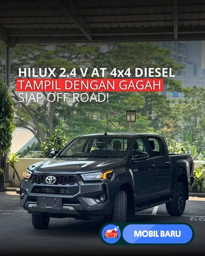 [Mobil Baru] NEW HILUX DOUBLE CABIN V AUTOMATIC 4X4