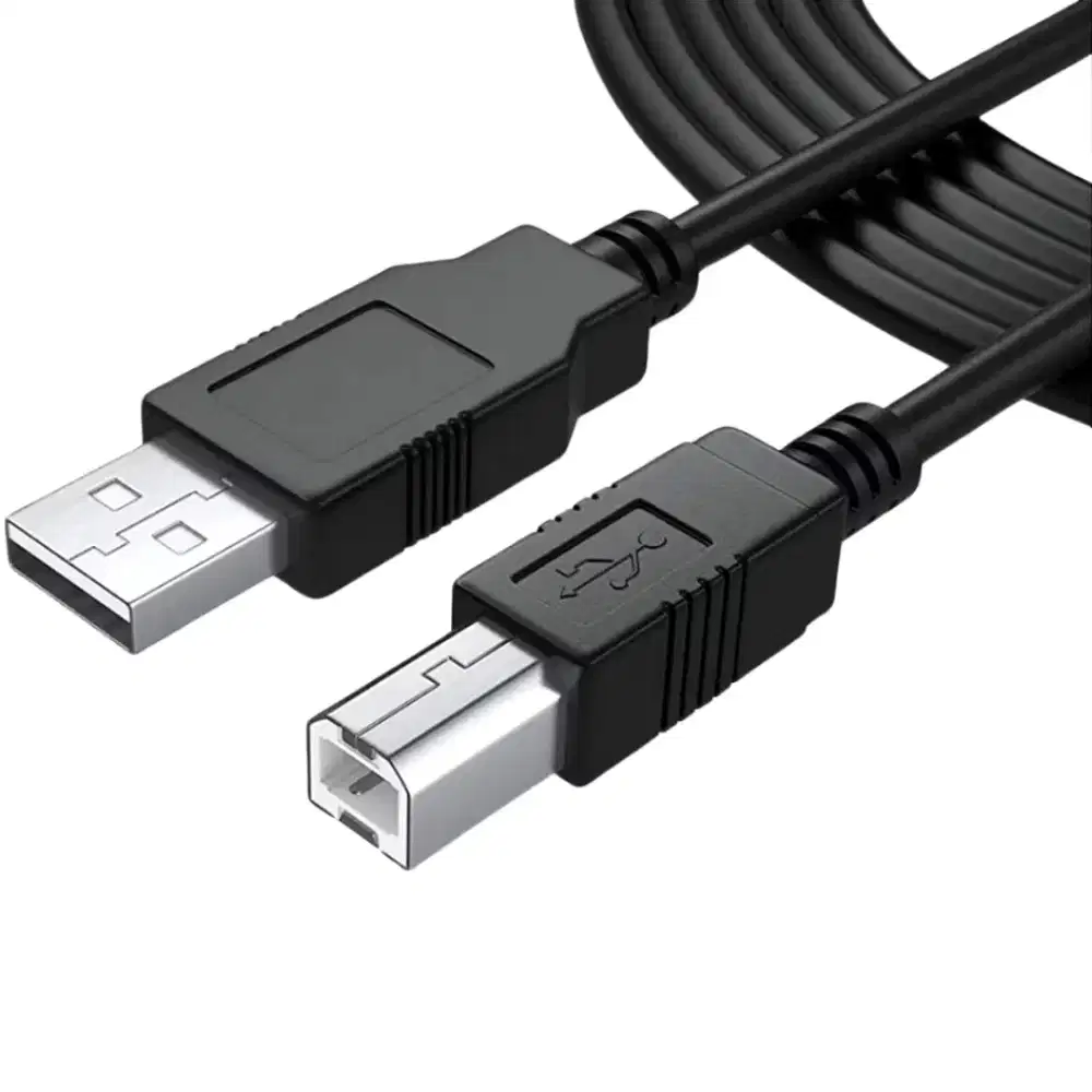 Kabel USB Printer Scanner Epson Canon HP Data Type Male USB 2.0 A to B