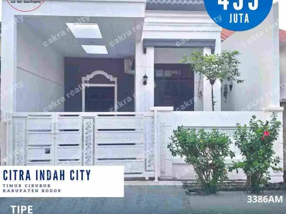 Rumah siap huni semi furnish citra indah City jonggol
