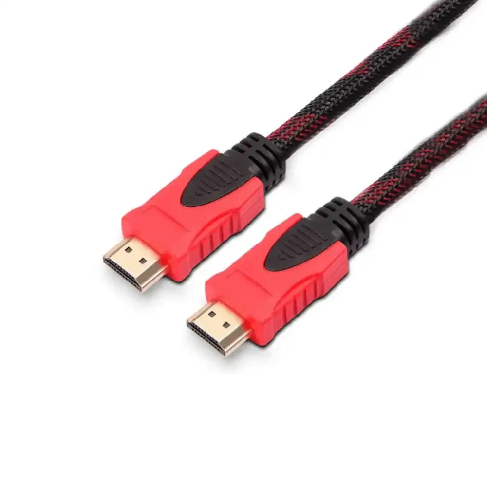 Kabel HDMI Monitor LCD LED Komputer TV STB DVR CCTV Standard Braided