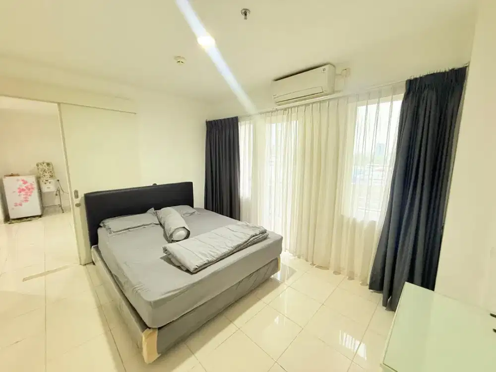 Apartmen 2 Bedroom Super Luas Full Furnish, Fasilitas Lengkap Di Sentul Tower Apartmen