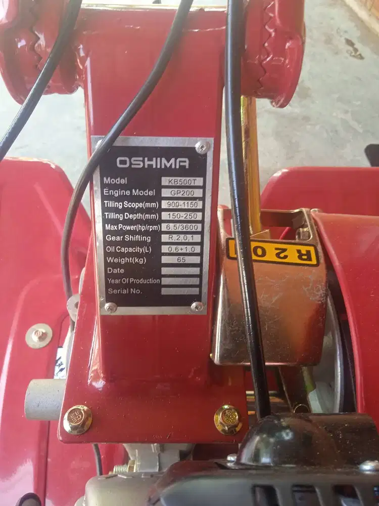 Traktor Mini tiller KB-500T