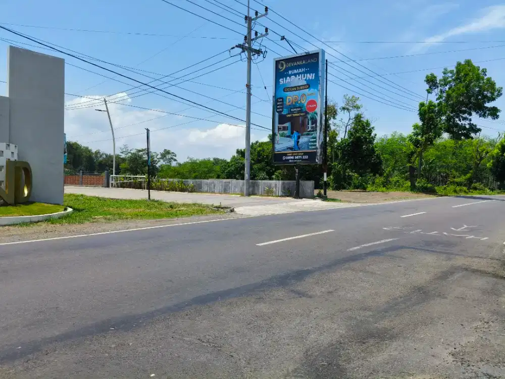 Tanah Pinggir Jalan Provinsi Samping Devanka Land