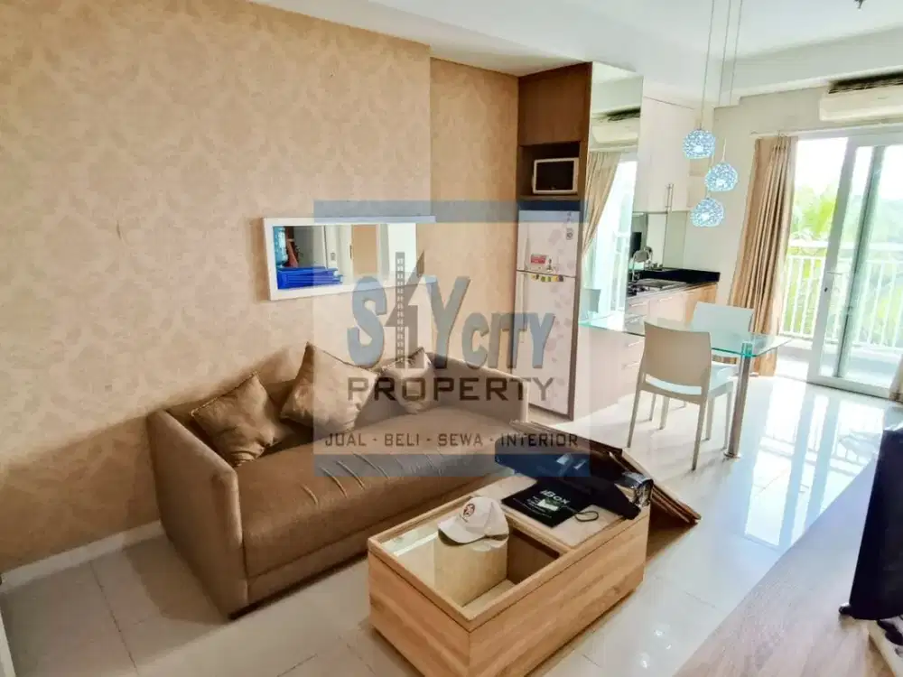 DISEWAKAN 2 BR METRO PARK RESIDENCE FULL FURNISHED LENGKAP BEST VIEW