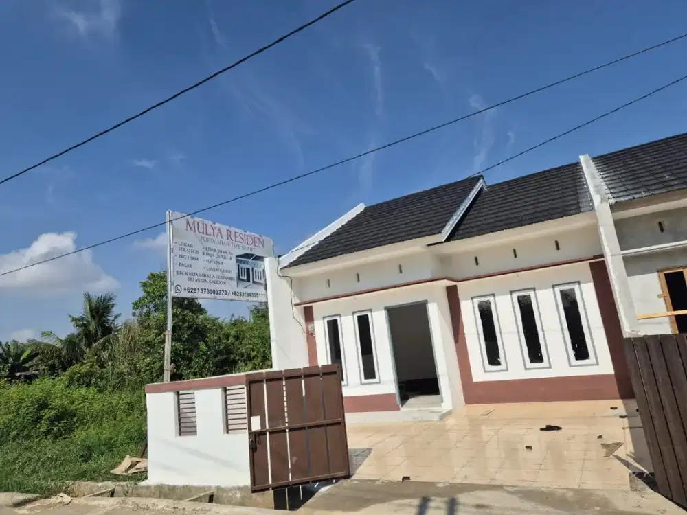Rumah di Perum Mulya Residen, sekojo, kalidoni Palembang