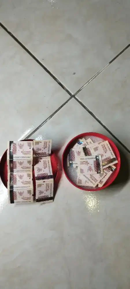 Dijual Materai 10 rb