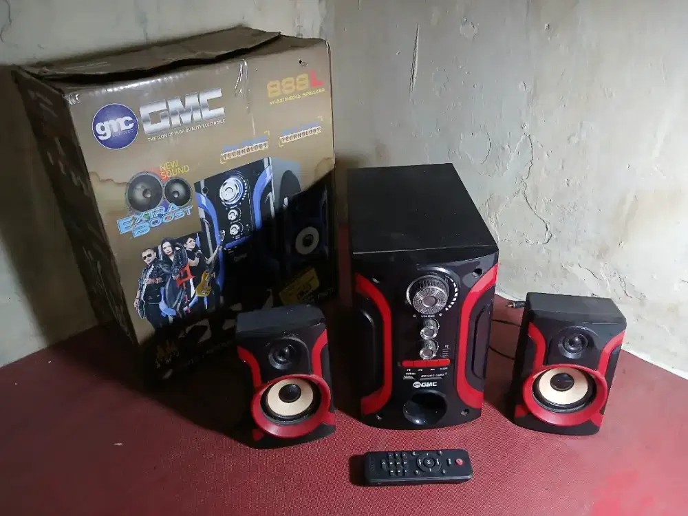 SPEAKER AKTIF GMC 888 L bisa Bluethoot