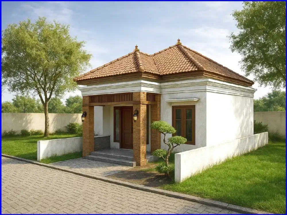 Panjatan, Rumah Jogja Jl. Nagung-Brosot Gaya Arsitektur Bali Style