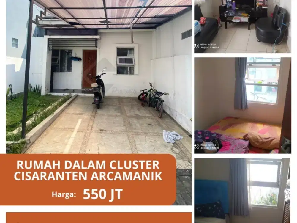 Murah Meriah! Rumah 1 Lantai di Cluster Cisaranten Kulon Arcamanik