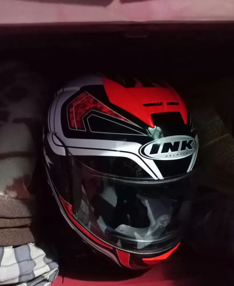 Helm ink full face size L