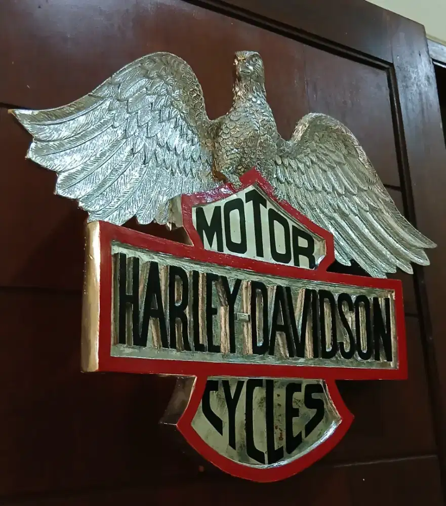 Pajangan vintage harley davidson