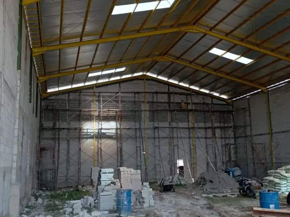 Gudang baru Cipondoh Tangerang luas 800 m