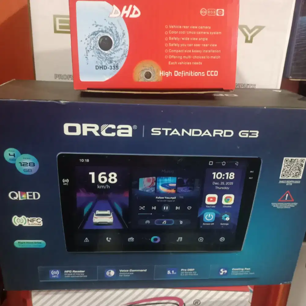 Android ORCA G3 Ram4/128gb NFC+Camera Mundur+Psang