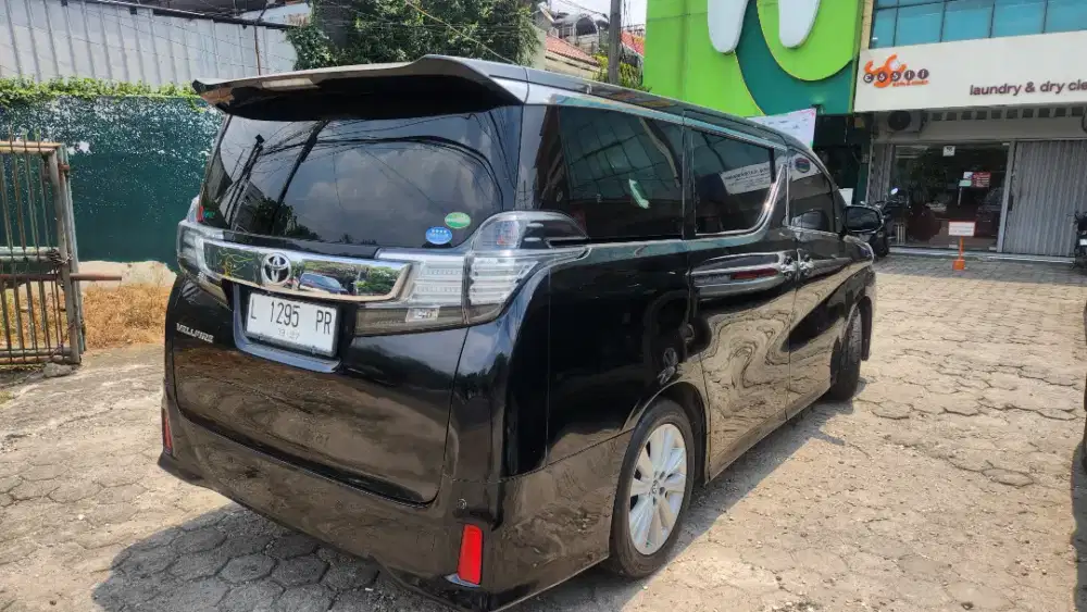 Toyota all new vellfire type Z CBU sunroof moonroof th 2015 AT