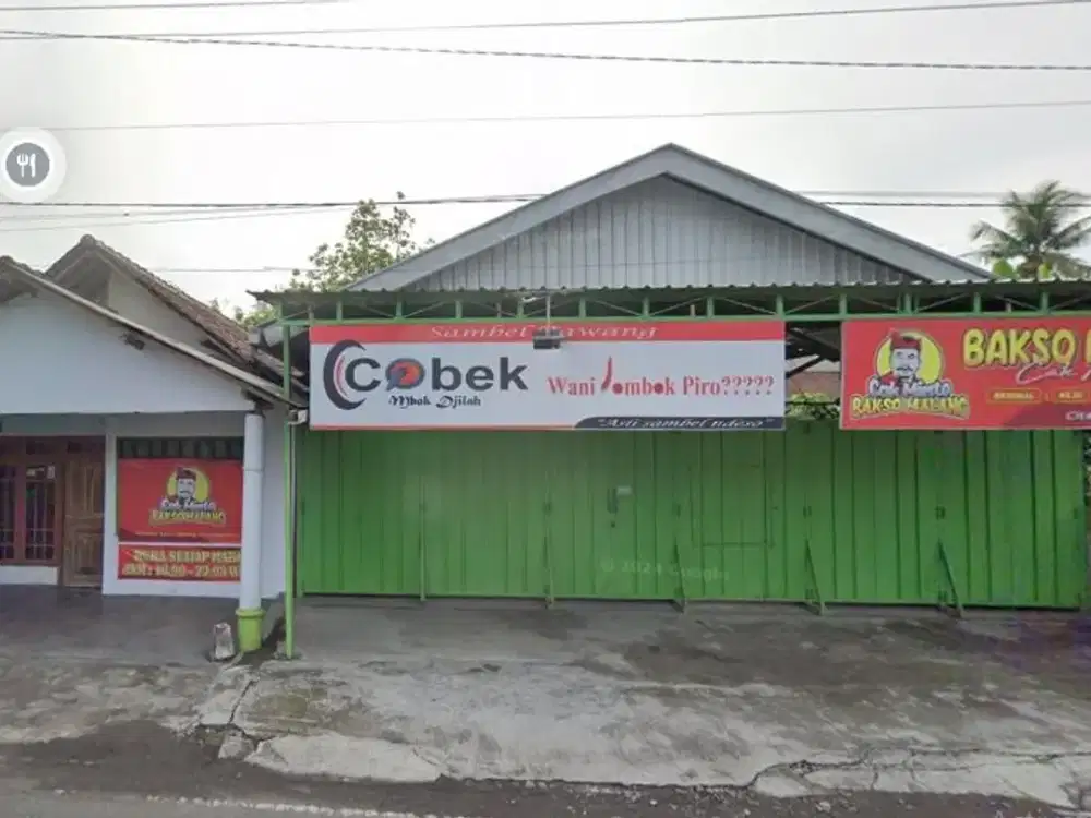 DI JUAL Hunian dan Ruang Usaha di Kota Blitar