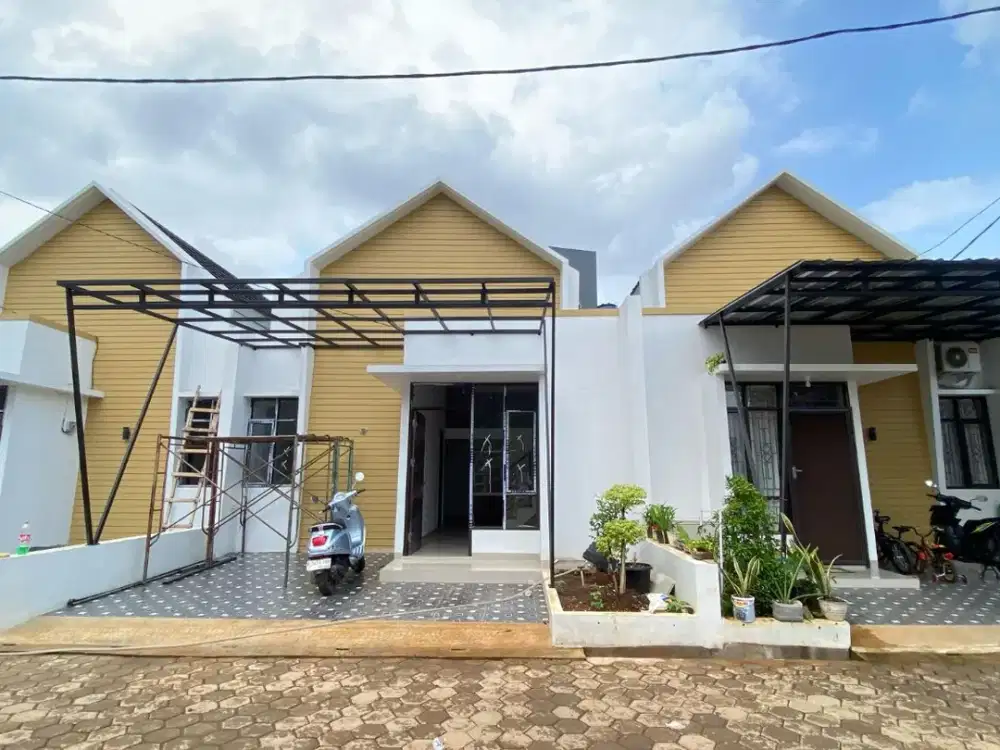 Termurah! Rumah 400 Jutaan DP 2 Juta sudah ALL IN dekat Tol Jatiwarna