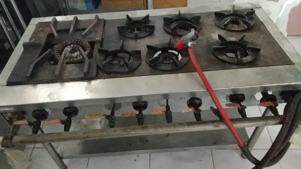 Cuci gudang kompor stainless