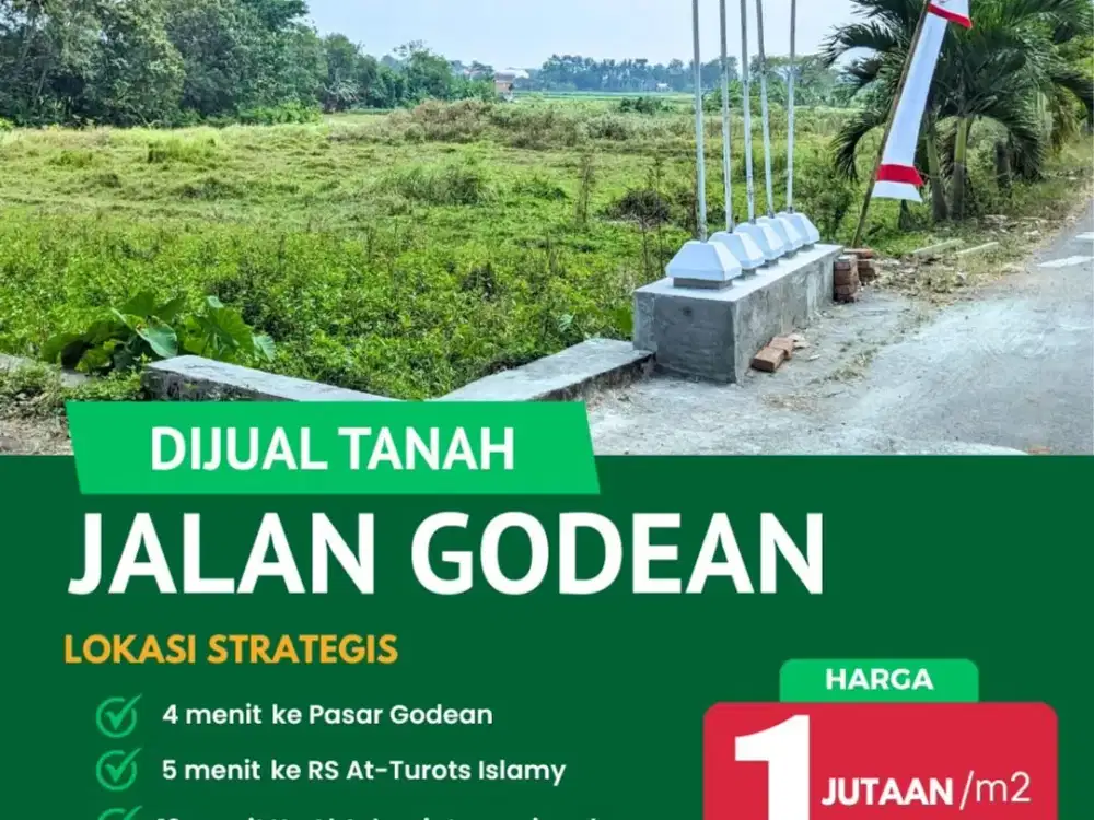 kavling murah Dekat RS. At-turots Islamy SHM Jogja