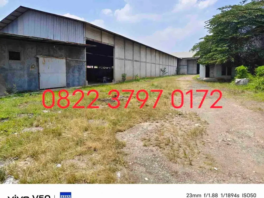 DIJUAL GUDANG LUAS MURAH STRATEGIS  DI MUSTIKA JAYA BEKASI TIMUR