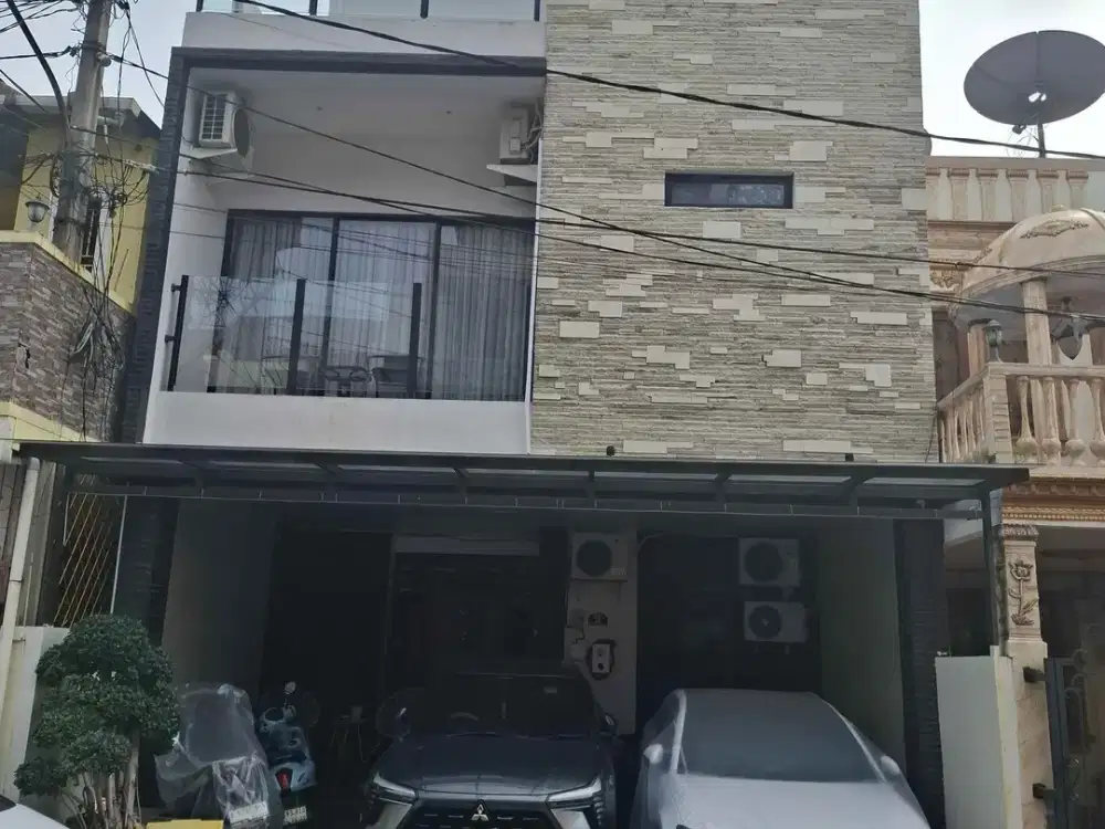 Dijual rumah 3 lt, hdp selatan cengkareng residence