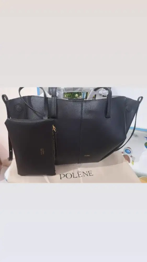 POLENE CYME MINI BLACK