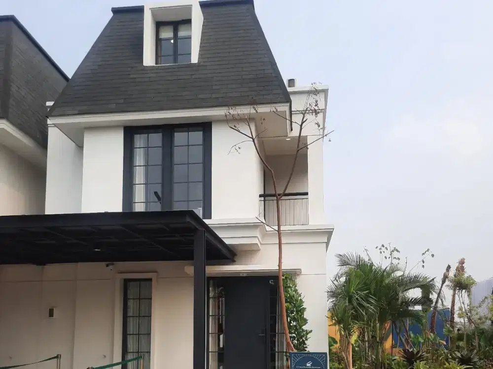 Rumah di Bintaro Citra Garden brandnew cantik mewah Europian Classic
