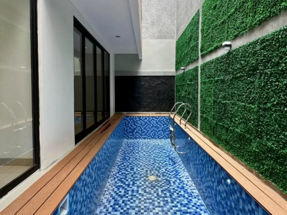 Rumah Mertilang brandnew cantik ada kolam renang