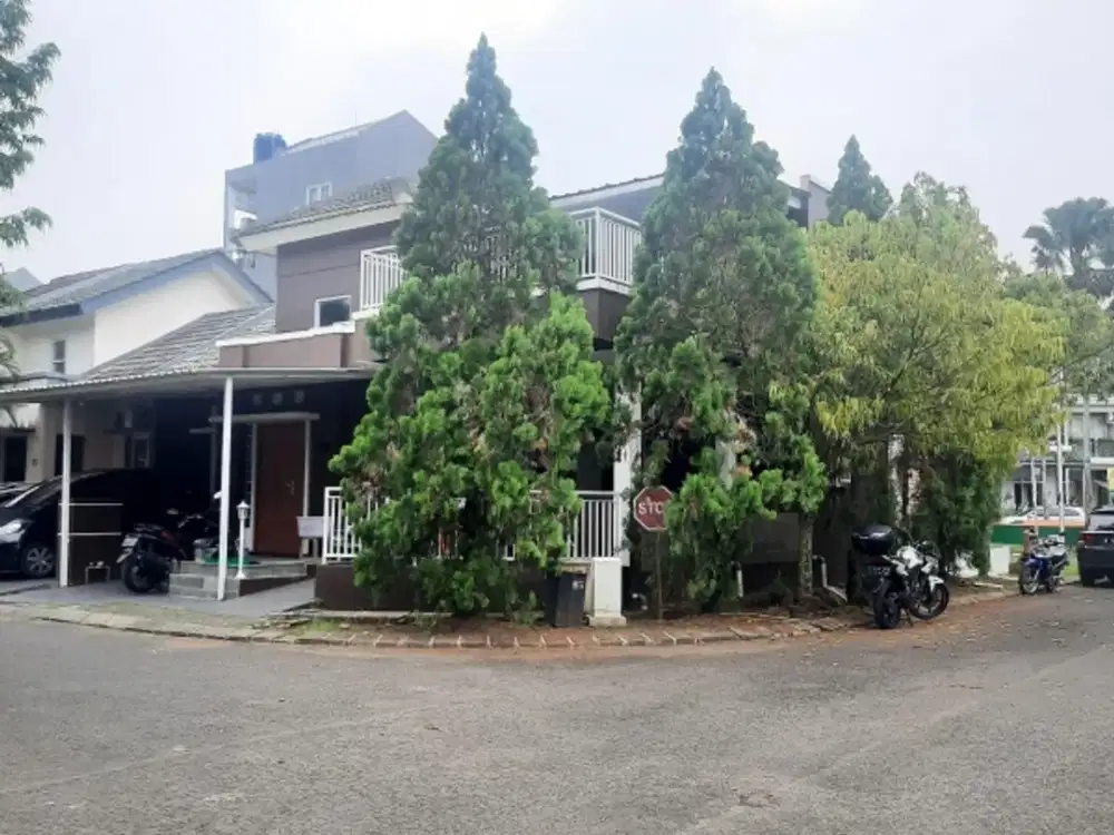 Rumah hook Althia Park Bintaro Jaya asri murah