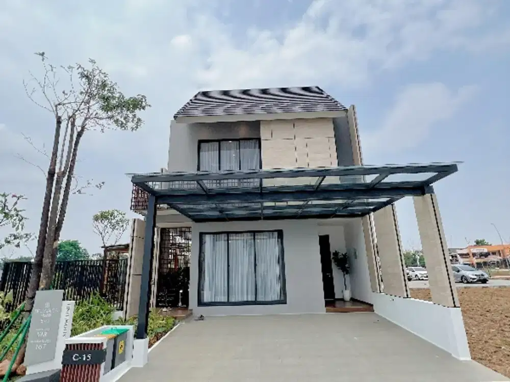 Rumah brandnew Botanica Aralia Distrik terbesar di Bintaro Jaya sek. 9