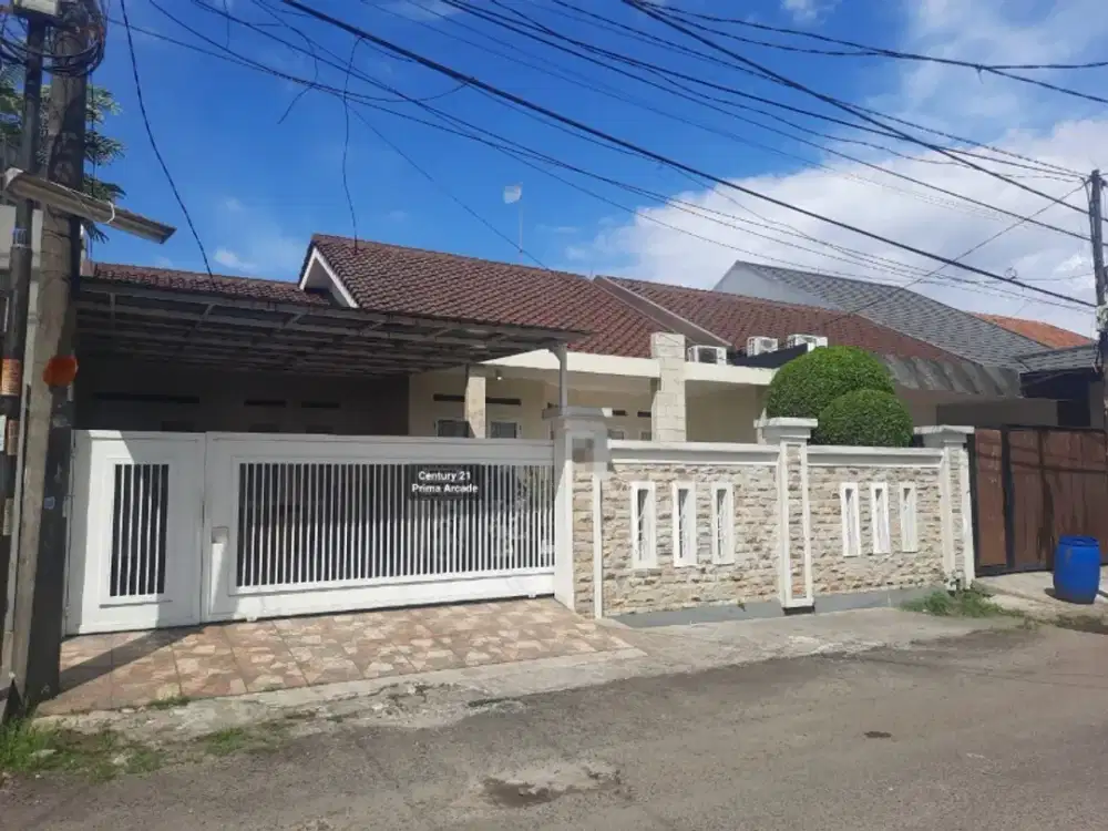 Villa Bintaro, rumah hommy siap huni tanah luas