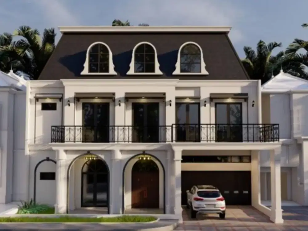 Rumah Senayan Bintaro Jaya brandnew American Classic cantik