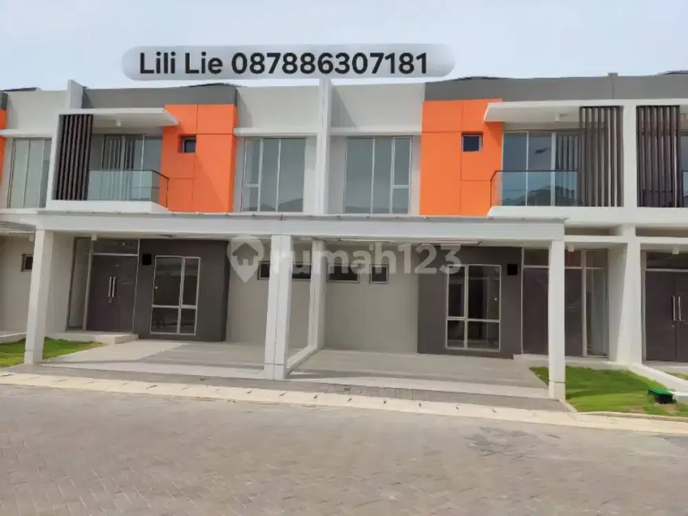 Jual rumah Pik 2 type 8x12.5 brand new cluster danau murah