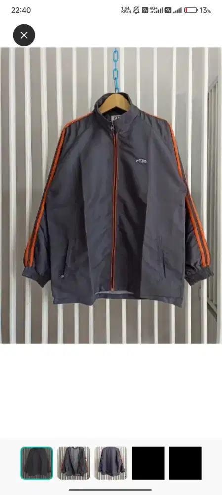 Jaket sport coach windbreaker abu