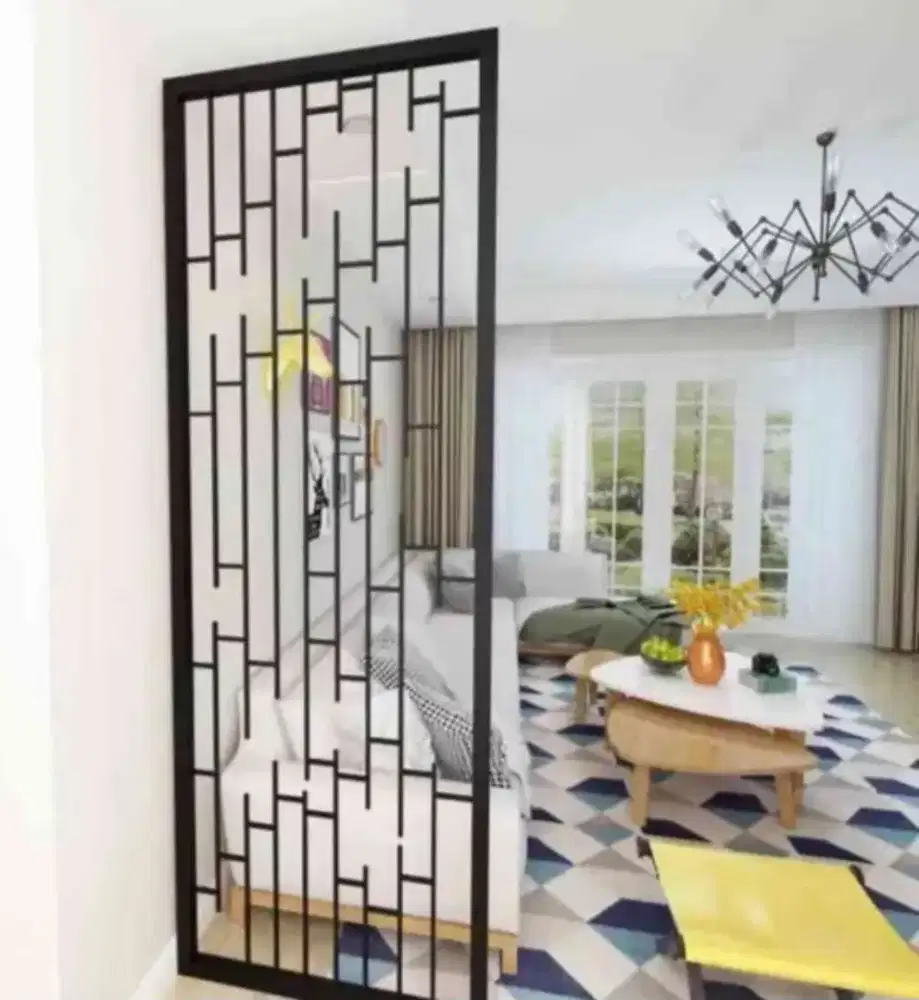 Penyekat ruangan besi hollow