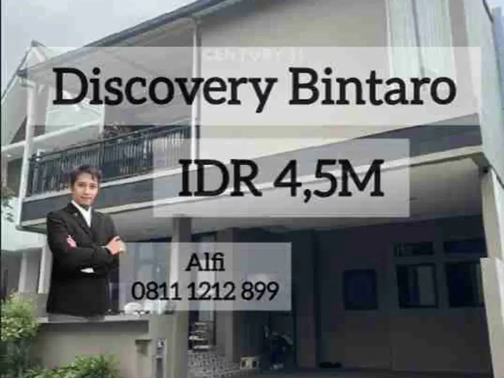 Dijual Rumah Hommy Dlm Cluster Di Sektor 9 Az17059