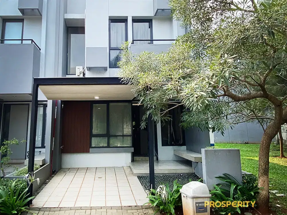Dijual Rugi! Rumah 2 Lantai Siap Huni Semi Furnish di Cluster Invensihaus Kawasan Tabebuya by Sinarmas Land BSD City