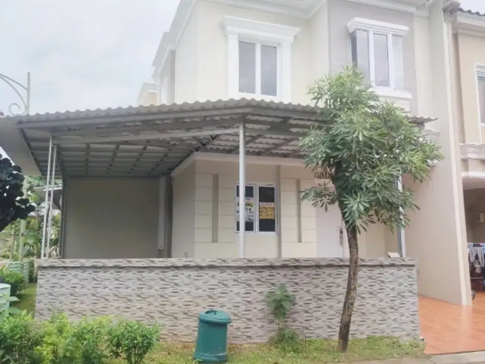 Rumah Siap Huni Cluster Elista  strategis 10 mnt Mall Summarecon