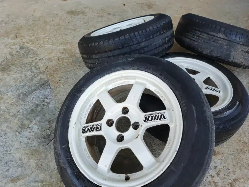 Dijual Velg RAYS VOLK Racing R15– PCD 100, 4 Lubang