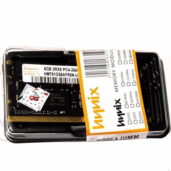 RAM SK Hynix DDR4 8GB 2666 MHz PC21300 SODIMM Laptop MiniPC