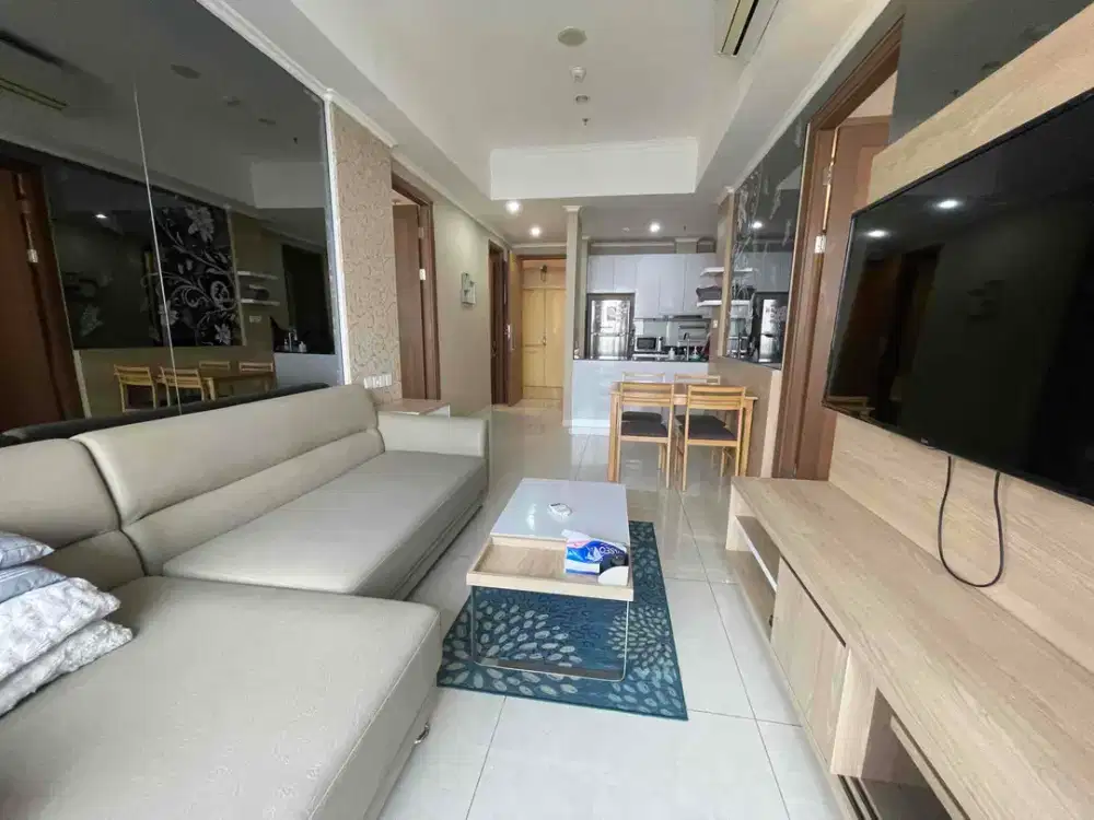 Disewakan Taman Anggrek Residence 2+1BR Full Furnish Mewah