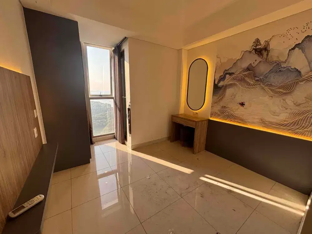 Disewakan Gold Coast Apartemen 1BR Semi Furnish