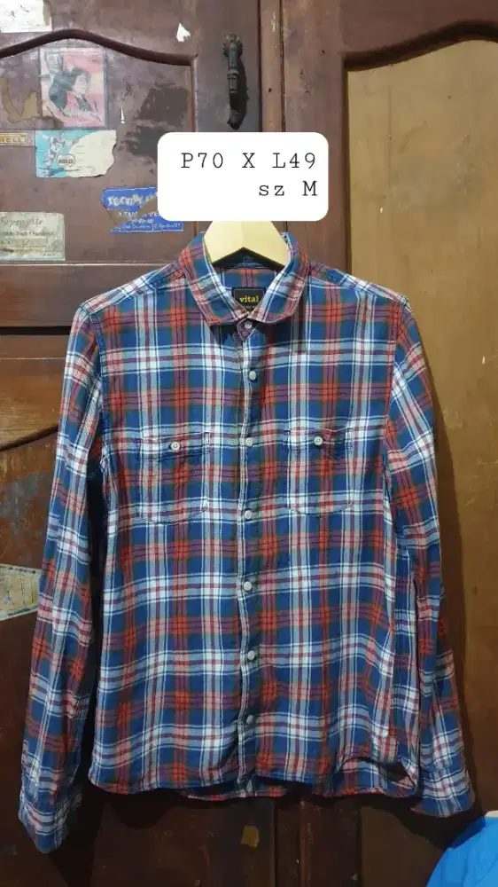 FLANEL THRIF VITAL MONSIEUR NICOLE