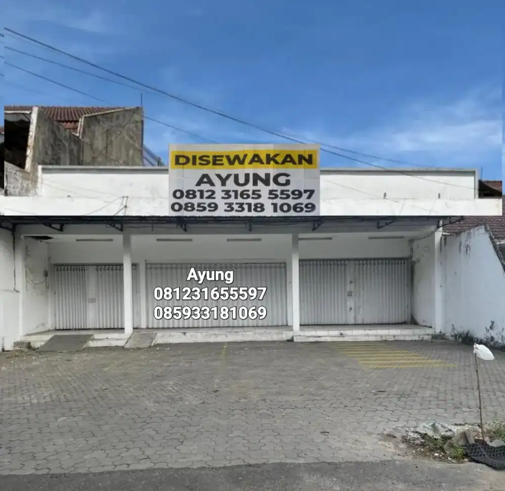 DISEWAKAN Tempat Usaha Komersial di Jemursari Surabaya