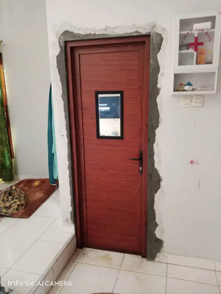 Pasang Kusen Aluminium + Pintu + Kaca + Jendela Untuk Kantor + ACP