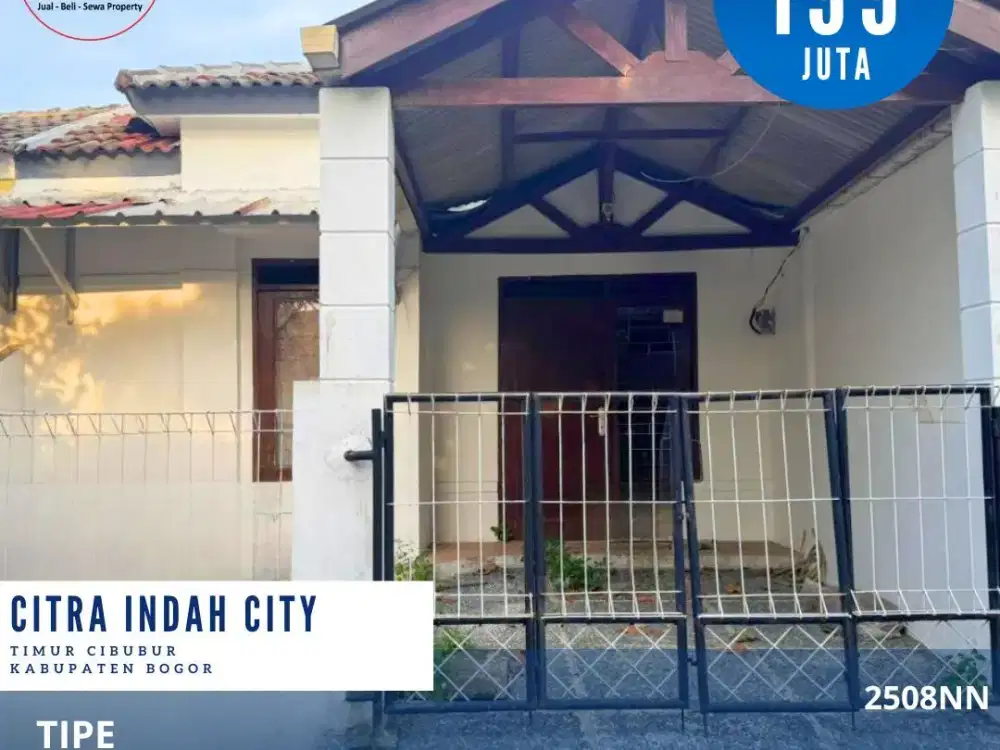 Dijual rumah dicitra indah city jonggol bogor rumah siap huni