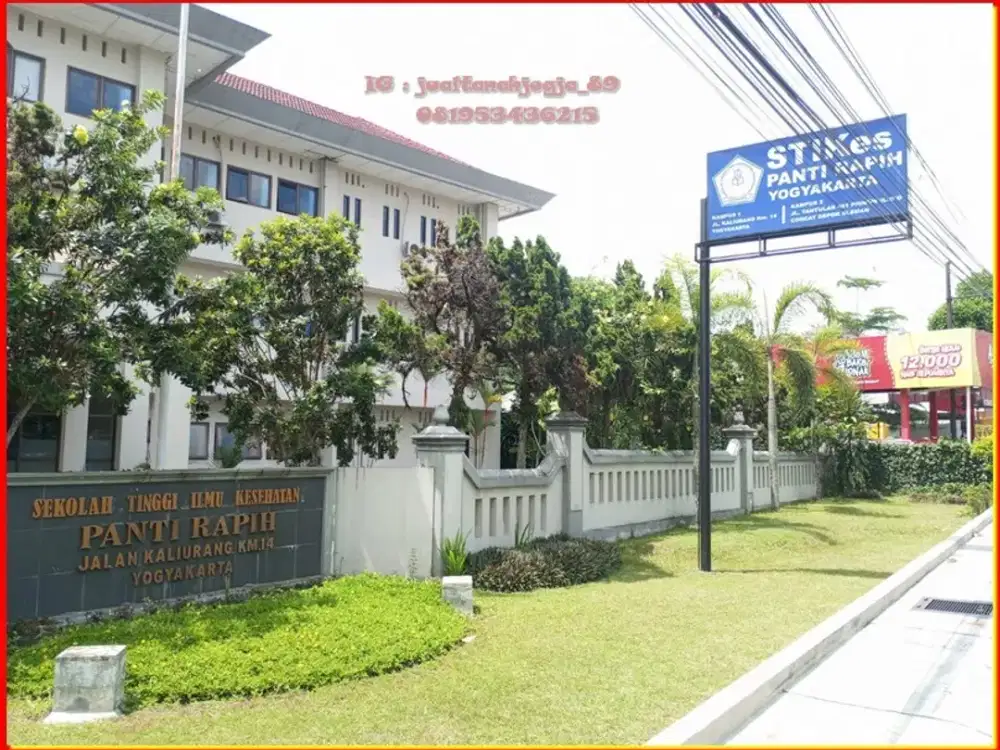 Tanah dijual JOGJA dekat UII TERPADU ,SHM P unit