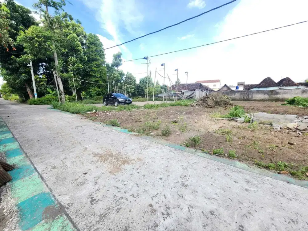 Tanah Blok O Berbah dijual murah dekat JEC 300 jutaan